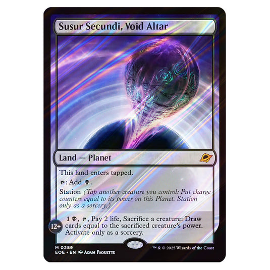 Susur Secundi, Void Altar 0259 card from the Magic The Gathering set Edge of Eternities