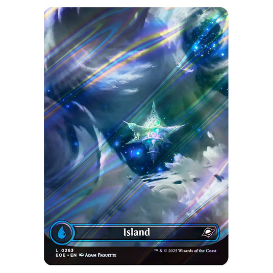 Island 0263 card from the Magic The Gathering set Edge of Eternities