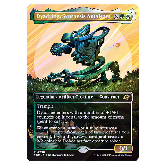 Dyadrine, Synthesis Amalgam 0298 card from the Magic The Gathering set Edge of Eternities
