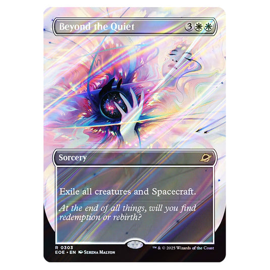 Beyond the Quiet 0303 card from the Magic The Gathering set Edge of Eternities