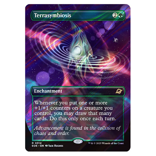 Terrasymbiosis 0312 card from the Magic The Gathering set Edge of Eternities