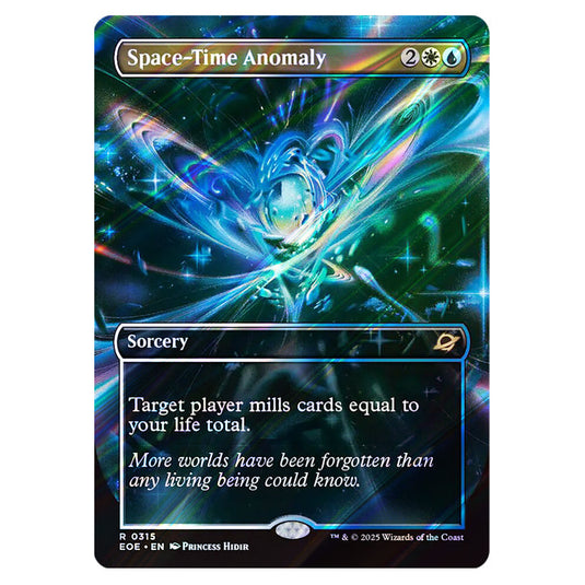Space-Time Anomaly 0315 card from the Magic The Gathering set Edge of Eternities