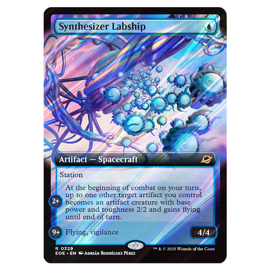 Synthesizer Labship 0329 card from the Magic The Gathering set Edge of Eternities