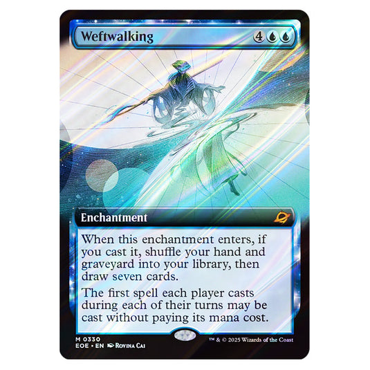 Weftwalking 0330 card from the Magic The Gathering set Edge of Eternities