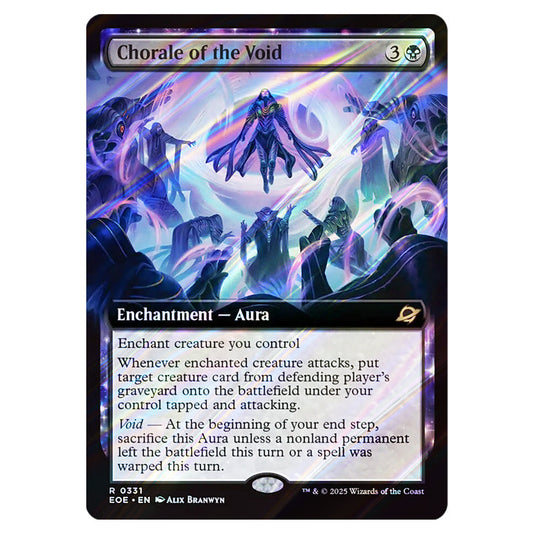 Chorale of the Void 0331 card from the Magic The Gathering set Edge of Eternities