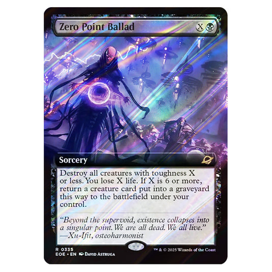 Zero Point Ballad 0335 card from the Magic The Gathering set Edge of Eternities