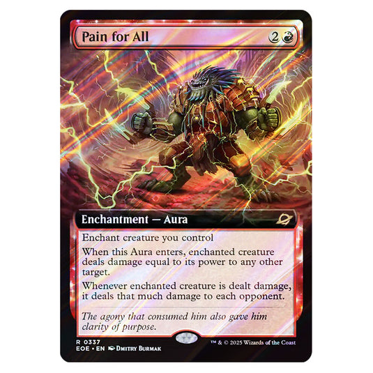 Pain for All 0337 card from the Magic The Gathering set Edge of Eternities