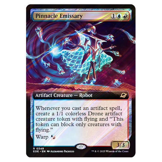 Pinnacle Emissary 0349 card from the Magic The Gathering set Edge of Eternities
