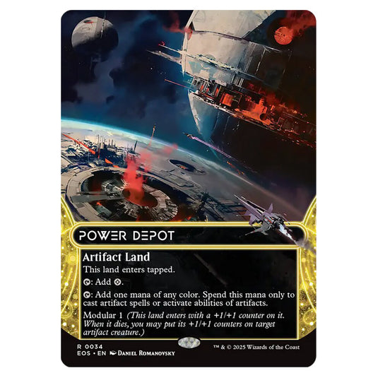 Power Depot 0034 card from the Magic The Gathering set Edge of Eternities - Stellar Sights