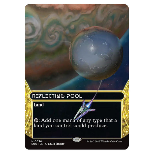 Reflecting Pool 0036 card from the Magic The Gathering set Edge of Eternities - Stellar Sights