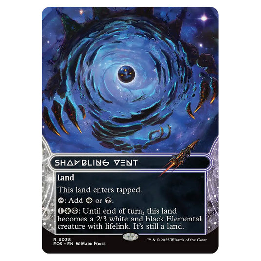 Shambling Vent 0038 card from the Magic The Gathering set Edge of Eternities - Stellar Sights