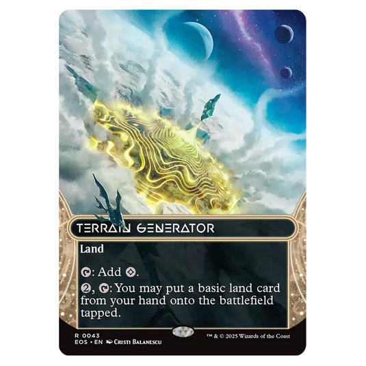 Terrain Generator 0043 card from the Magic The Gathering set Edge of Eternities - Stellar Sights