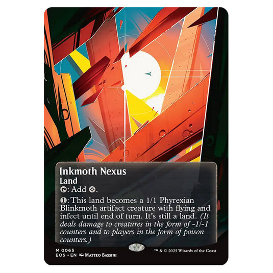Inkmoth Nexus 0065 card from the Magic The Gathering set Edge of Eternities - Stellar Sights