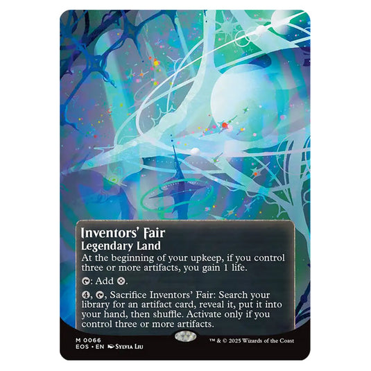 Inventors' Fair 0066 card from the Magic The Gathering set Edge of Eternities - Stellar Sights