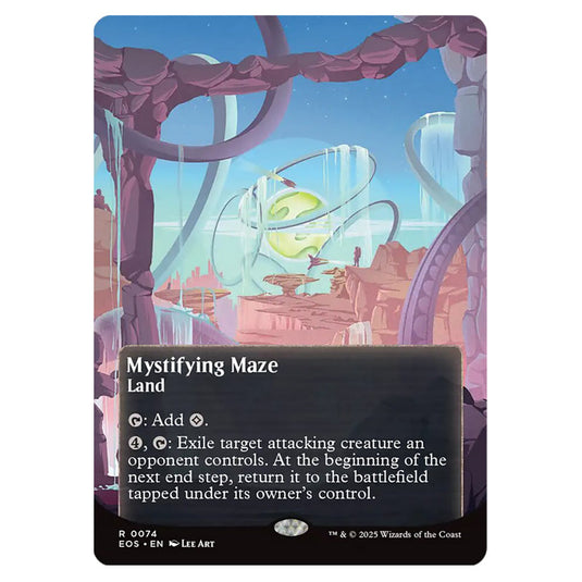 Mystifying Maze 0074 card from the Magic The Gathering set Edge of Eternities - Stellar Sights