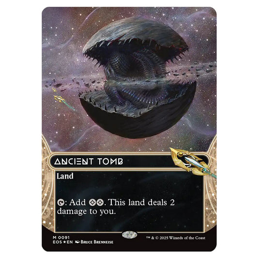 Ancient Tomb 0091 card from the Magic The Gathering set Edge of Eternities - Stellar Sights