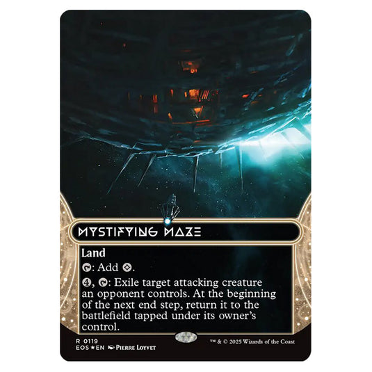Mystifying Maze 0119 card from the Magic The Gathering set Edge of Eternities - Stellar Sights