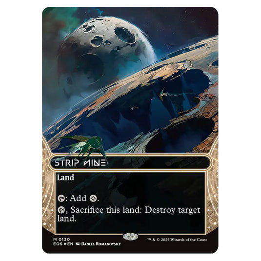 Strip Mine 0130 card from the Magic The Gathering set Edge of Eternities - Stellar Sights