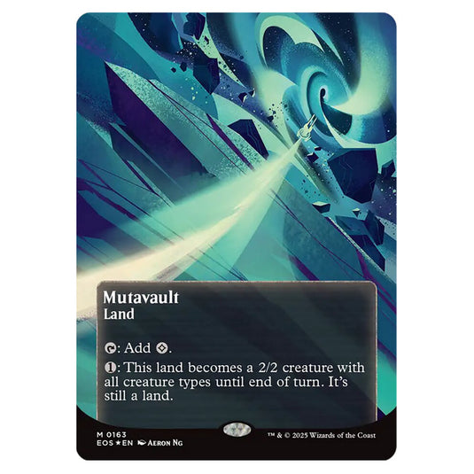 Mutavault 0163 card from the Magic The Gathering set Edge of Eternities - Stellar Sights