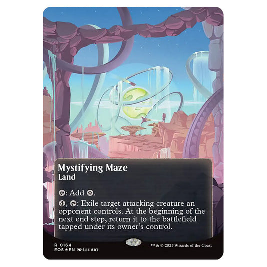 Mystifying Maze 0164 card from the Magic The Gathering set Edge of Eternities - Stellar Sights