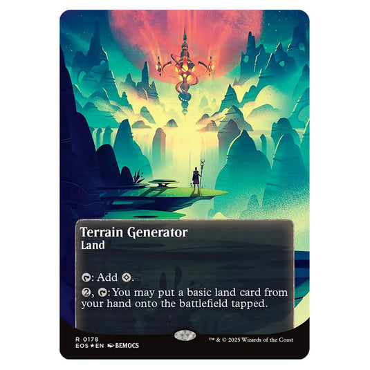 Terrain Generator 0178 card from the Magic The Gathering set Edge of Eternities - Stellar Sights