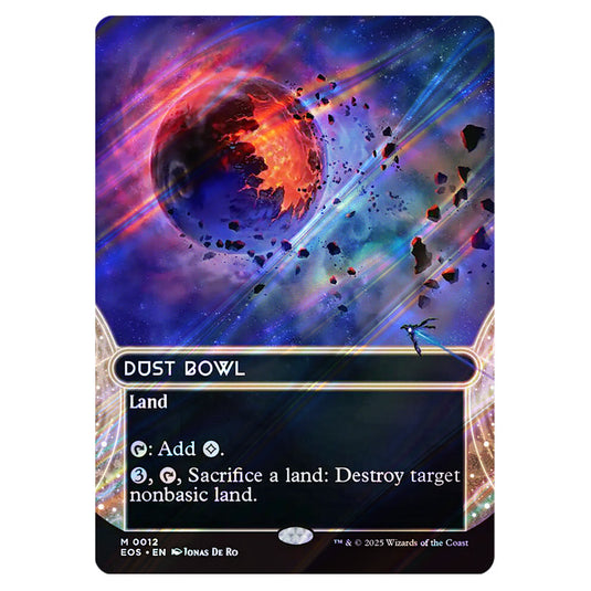 Dust Bowl 0012 card from the Magic The Gathering set Edge of Eternities - Stellar Sights