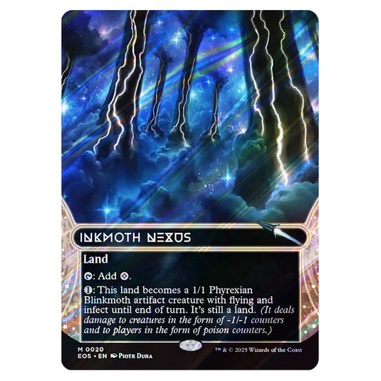 Inkmoth Nexus 0020 card from the Magic The Gathering set Edge of Eternities - Stellar Sights