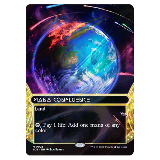 Mana Confluence 0025 card from the Magic The Gathering set Edge of Eternities - Stellar Sights