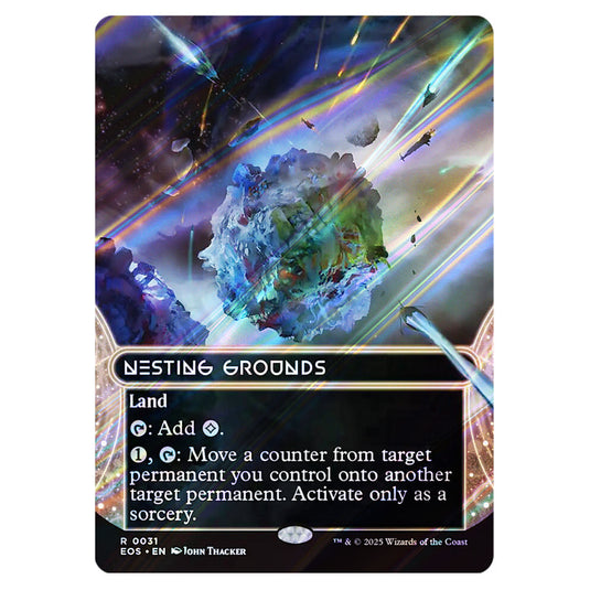 Nesting Grounds 0031 card from the Magic The Gathering set Edge of Eternities - Stellar Sights