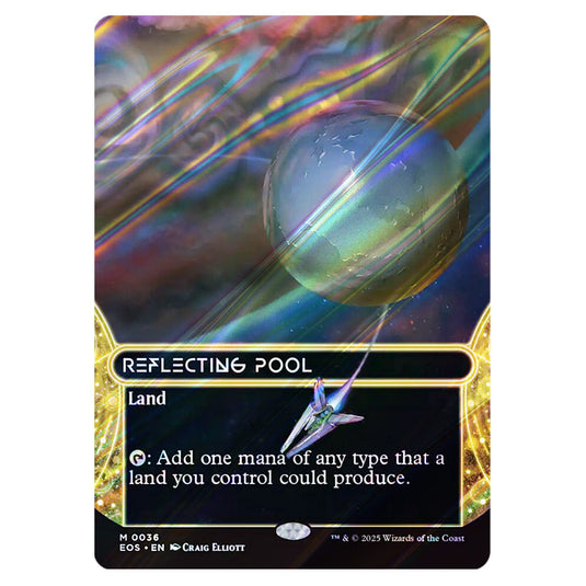 Reflecting Pool 0036 card from the Magic The Gathering set Edge of Eternities - Stellar Sights
