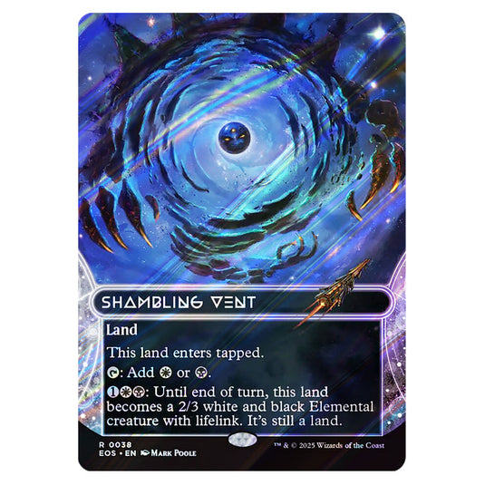 Shambling Vent 0038 card from the Magic The Gathering set Edge of Eternities - Stellar Sights