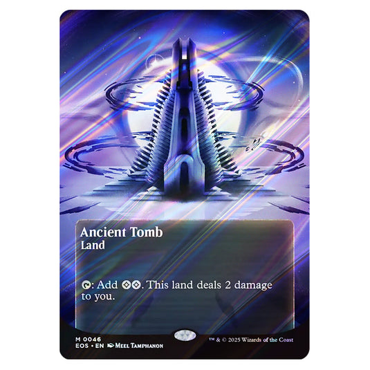 Ancient Tomb 0046 card from the Magic The Gathering set Edge of Eternities - Stellar Sights