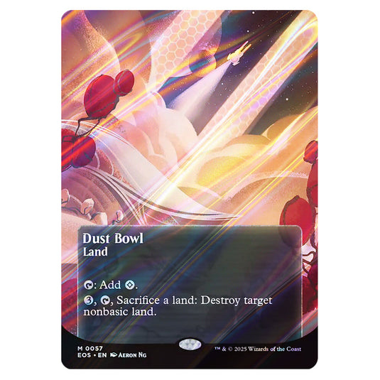 Dust Bowl 0057 card from the Magic The Gathering set Edge of Eternities - Stellar Sights