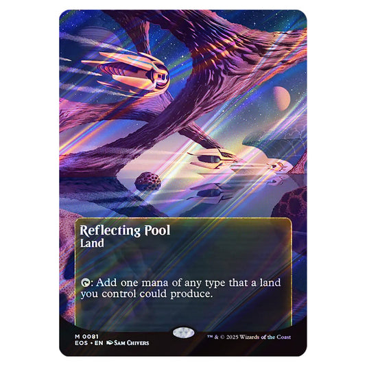 Reflecting Pool 0081 card from the Magic The Gathering set Edge of Eternities - Stellar Sights