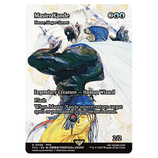 Venser, Shaper Savant 0006 card from the Magic The Gathering set Universes Beyond - Final Fantasy: Through the Ages
