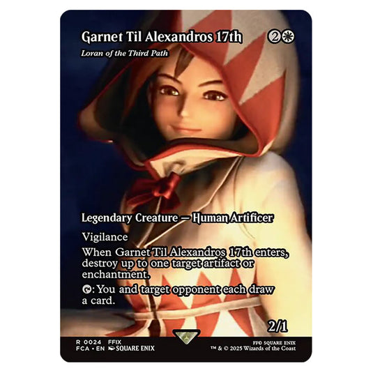 Loran of the Third Path 0024 card from the Magic The Gathering set Universes Beyond - Final Fantasy: Through the Ages