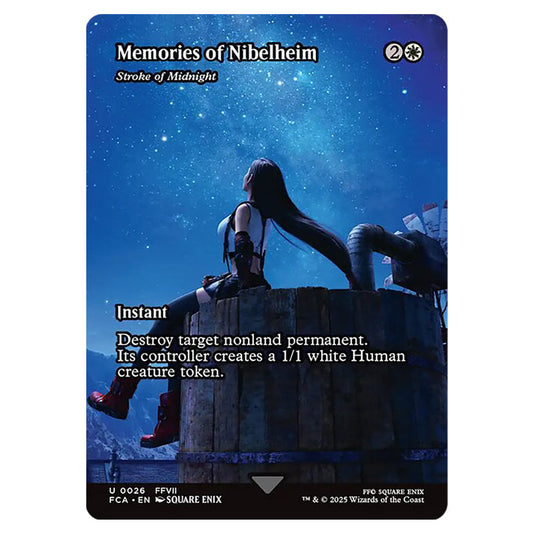 Stroke of Midnight 0026 card from the Magic The Gathering set Universes Beyond - Final Fantasy: Through the Ages