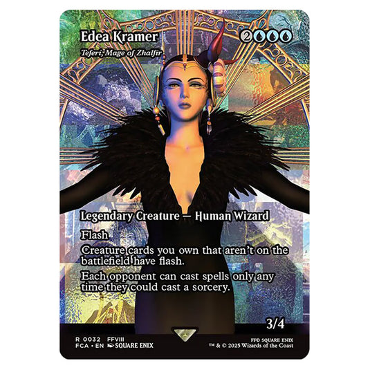 Teferi, Mage of Zhalfir 0032 card from the Magic The Gathering set Universes Beyond - Final Fantasy: Through the Ages