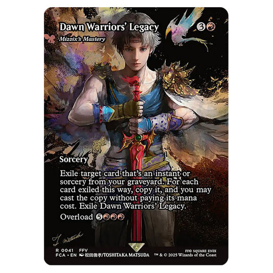 Mizzix's Mastery 0041 card from the Magic The Gathering set Universes Beyond - Final Fantasy: Through the Ages