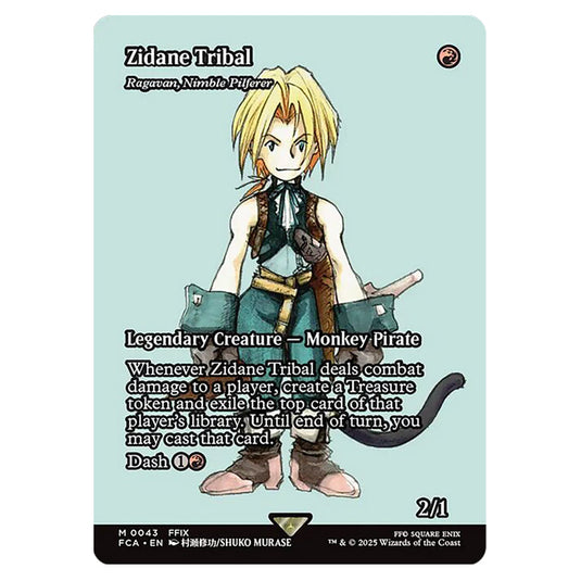 Ragavan, Nimble Pilferer 0043 card from the Magic The Gathering set Universes Beyond - Final Fantasy: Through the Ages