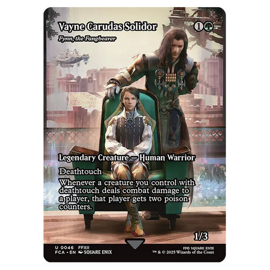 Fynn, the Fangbearer 0046 card from the Magic The Gathering set Universes Beyond - Final Fantasy: Through the Ages