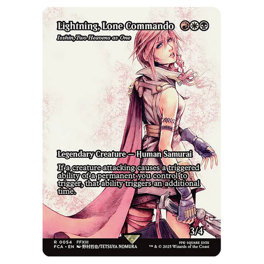 Isshin, Two Heavens as One 0054 card from the Magic The Gathering set Universes Beyond - Final Fantasy: Through the Ages