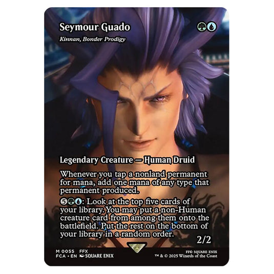 Kinnan, Bonder Prodigy 0055 card from the Magic The Gathering set Universes Beyond - Final Fantasy: Through the Ages