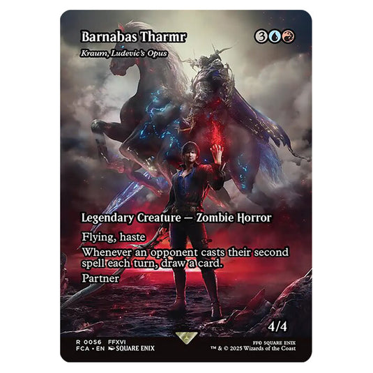 Kraum, Ludevic's Opus 0056 card from the Magic The Gathering set Universes Beyond - Final Fantasy: Through the Ages