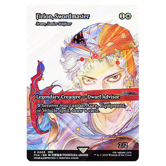 Sram, Senior Edificer 0003 card from the Magic The Gathering set Universes Beyond - Final Fantasy: Through the Ages