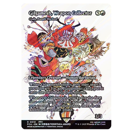 Godo, Bandit Warlord 0013 card from the Magic The Gathering set Universes Beyond - Final Fantasy: Through the Ages