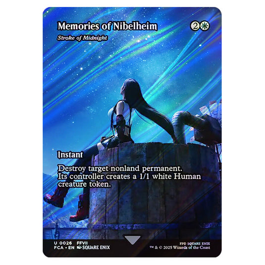 Stroke of Midnight 0026 card from the Magic The Gathering set Universes Beyond - Final Fantasy: Through the Ages