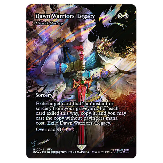 Mizzix's Mastery 0041 card from the Magic The Gathering set Universes Beyond - Final Fantasy: Through the Ages