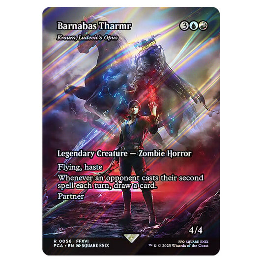 Kraum, Ludevic's Opus 0056 card from the Magic The Gathering set Universes Beyond - Final Fantasy: Through the Ages