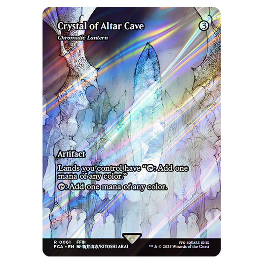 Chromatic Lantern 0061 card from the Magic The Gathering set Universes Beyond - Final Fantasy: Through the Ages